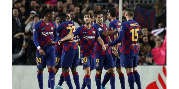Barcelona 4: 1 overwinning op Deportivo Alavés